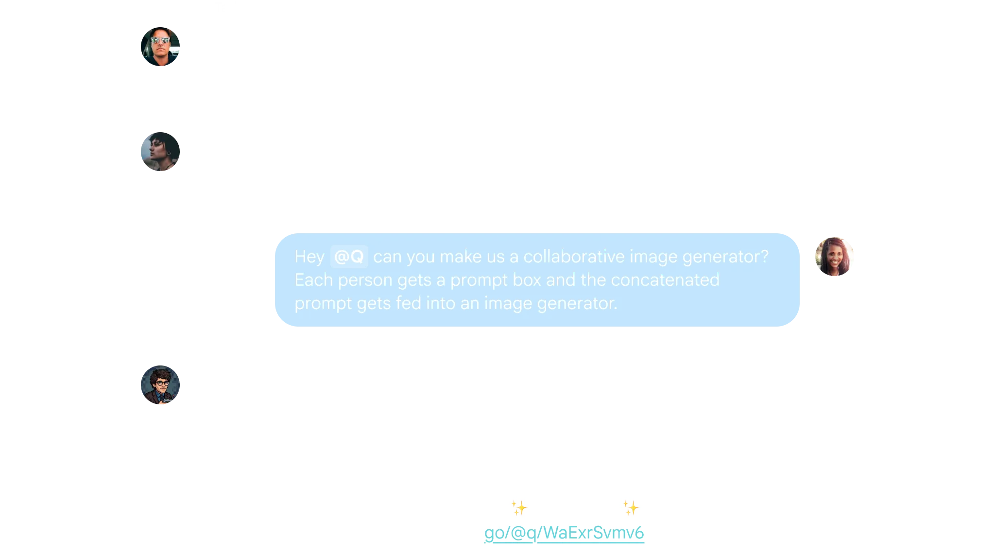 A conversation with Q